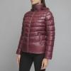 imageKenneth Cole womens Solid Hooded Puffer JacketHooded Packable Wine
