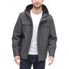 imageDOCKERS mens Arctic Cloth Sherpa Storm JacketGraphite Heather Soft Shell