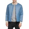 imageDOCKERS mens Channel Quilted Open Bottom Bomber JacketBlue