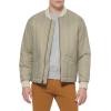imageDOCKERS mens Channel Quilted Open Bottom Bomber JacketSage