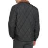 imageDOCKERS mens Diamond Quilted Jacket With Corduroy CollarBlack