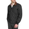 imageDOCKERS mens Diamond Quilted Jacket With Corduroy CollarBlack