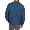 imageDOCKERS mens Diamond Quilted Jacket With Corduroy CollarNavy