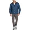 imageDOCKERS mens Diamond Quilted Jacket With Corduroy CollarNavy