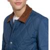 imageDOCKERS mens Diamond Quilted Jacket With Corduroy CollarNavy