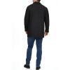 imageDOCKERS mens Henry Wool Blend Top Coat Regular and Big ampamp Tall SizesBlack