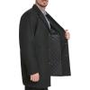 imageDOCKERS mens Henry Wool Blend Top Coat Regular and Big ampamp Tall SizesBlack Without Bib