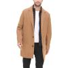 imageDOCKERS mens Henry Wool Blend Top Coat Regular and Big ampamp Tall SizesCamel