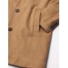 imageDOCKERS mens Henry Wool Blend Top Coat Regular and Big ampamp Tall SizesCamel