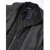 imageDOCKERS mens Henry Wool Blend Top Coat Regular and Big ampamp Tall SizesCharcoal Herringbone
