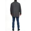 imageDOCKERS mens Henry Wool Blend Top Coat Regular and Big ampamp Tall SizesCharcoal Herringbone