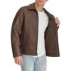 imageDOCKERS mens James Faux Leather Jacket Regular Big ampamp Tall SizesBrown