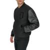 imageDOCKERS mens Monogram Varsity Bomber JacketBlack