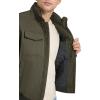 imageDOCKERS mens Quilted Lined Flight Bomber JacketArmy Green
