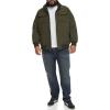 imageDOCKERS mens Quilted Lined Flight Bomber JacketArmy Green