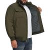 imageDOCKERS mens Quilted Lined Flight Bomber JacketArmy Green