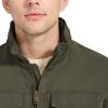 imageDOCKERS mens Quilted Lined Flight Bomber JacketArmy Green