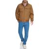 imageDOCKERS mens Quilted Lined Flight Bomber JacketEmperador Brown