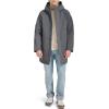 imageDOCKERS mens Softshell Midlength Hooded City CoatAsphalt