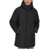 imageDOCKERS mens Softshell Midlength Hooded City CoatBlack