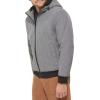imageDOCKERS mens Softshell Sherpa Lined Bomber Jacket Standard and Big ampamp TallHeather Grey