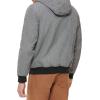 imageDOCKERS mens Softshell Sherpa Lined Bomber Jacket Standard and Big ampamp TallHeather Grey