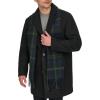 imageDOCKERS mens The Henry Wool Blend Top CoatBlack With Scarf