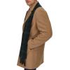 imageDOCKERS mens The Henry Wool Blend Top CoatCamel With Scarf