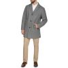 imageDOCKERS mens The Henry Wool Blend Top CoatLight Grey With Scarf