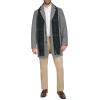 imageDOCKERS mens The Henry Wool Blend Top CoatLight Grey With Scarf