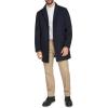 imageDOCKERS mens The Henry Wool Blend Top CoatNavy With Scarf