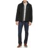 imageDOCKERS mens Zip Front Sherpa Fleece Jacket With Chest PocketBlack