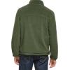 imageDOCKERS mens Zip Front Sherpa Fleece Jacket With Chest PocketDark Olive
