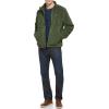 imageDOCKERS mens Zip Front Sherpa Fleece Jacket With Chest PocketDark Olive
