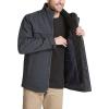 imageDockers mens Dwight Soft Shell Bib JacketMidnight Heather