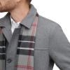 imageDockers mens Weston Wool Blend Coat With Scarf Regular and Big ampamp TallLight Grey