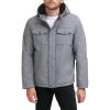 imageDOCKERS mens Arctic Cloth Sherpa Storm JacketHeather Grey Soft Shell