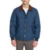 imageDOCKERS mens Diamond Quilted Jacket With Corduroy CollarNavy