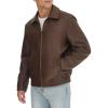 imageDOCKERS mens James Faux Leather Jacket Regular Big ampamp Tall SizesBrown