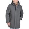 imageDOCKERS mens Softshell Midlength Hooded City CoatAsphalt