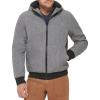 imageDOCKERS mens Softshell Sherpa Lined Bomber Jacket Standard and Big ampamp TallHeather Grey