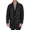 imageDOCKERS mens The Henry Wool Blend Top CoatBlack With Scarf