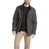 imageDockers mens Dwight Soft Shell Bib JacketHeather Charcoal