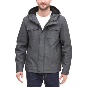 imageDOCKERS mens Arctic Cloth Sherpa Storm JacketGraphite Heather Soft Shell