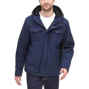 imageDOCKERS mens Arctic Cloth Sherpa Storm JacketMidnight Soft Shell