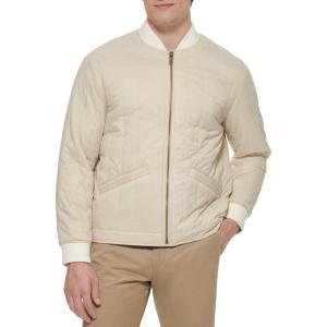 imageDOCKERS mens Channel Quilted Open Bottom Bomber JacketKhaki