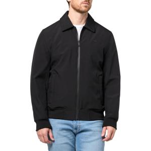 imageDOCKERS mens Laydown Collar Golf BomberBlack