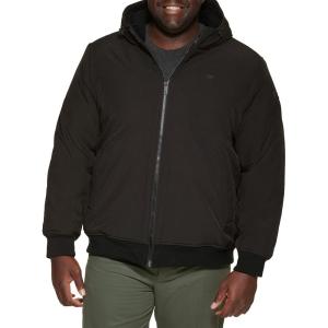 imageDOCKERS mens Softshell Sherpa Lined Bomber Jacket Standard and Big ampamp TallBlack