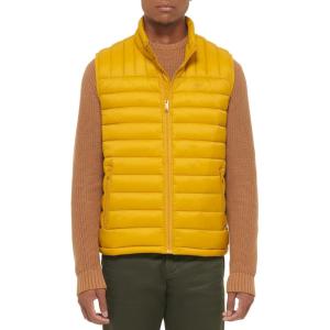 imageDockers Mens Classic Ultra Loft Packable Puffer VestYellow