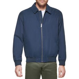 imageDockers Mens Micro Twill Golf Bomber Jacket Navy Large